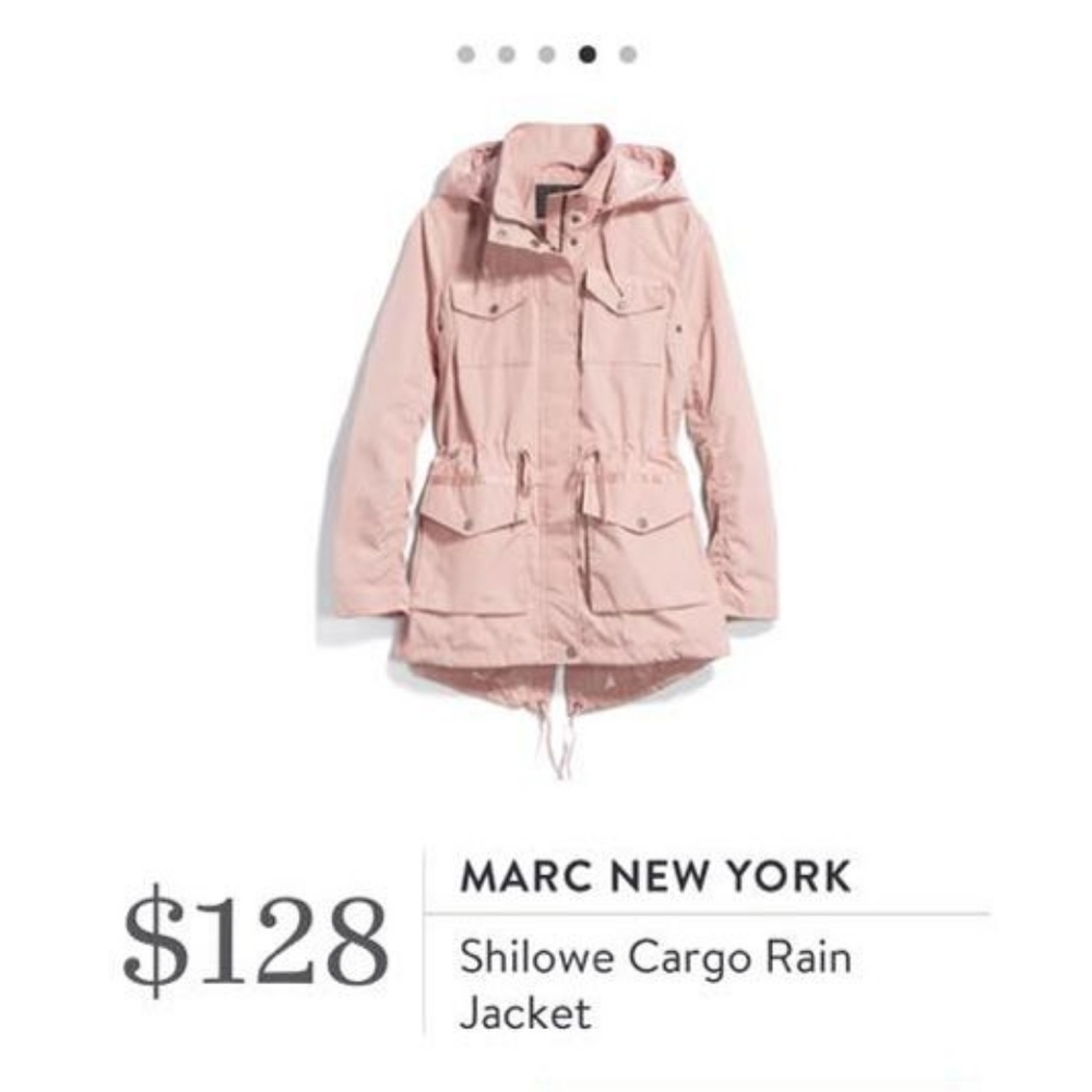 NWT - Stitch Fix Marc New York Shilowe Cargo Rain Jacket, size M